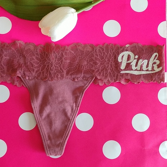 Size L💕PINK VICTORIA'S SECRET THONG.nwt - Picture 3 of 4
